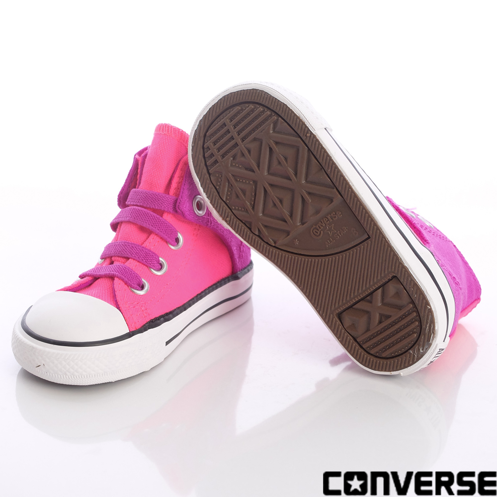 converse童鞋-經典高筒寶寶款-170091桃(12.5cm)-0, 學步鞋