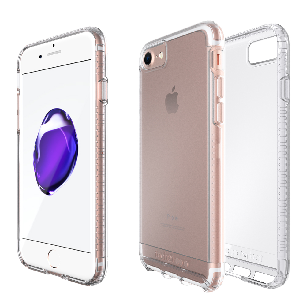 Tech21 英國超衝擊 Impact Clear iPhone 7 防撞硬式透明保護殼