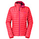 The North Face 女 700fill 羽絨兜帽外套 紅毛丹粉 product thumbnail 1