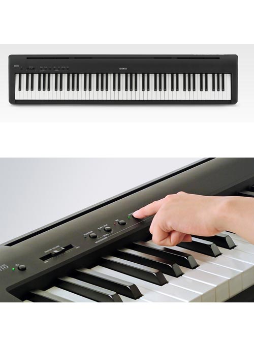 KAWAI ES110 88鍵數位電鋼琴 純淨白色款