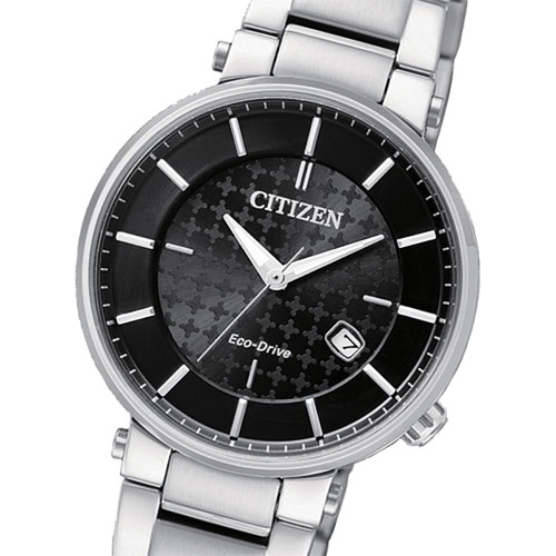 CITIZEN Eco-Drive 都會光動能女錶(EW1790-57E)-黑/30mm