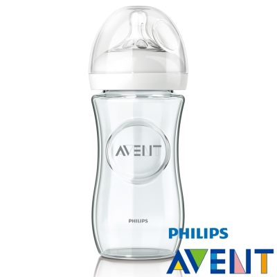 【PHILIPS AVENT】親乳感玻璃奶瓶240ml(單入)