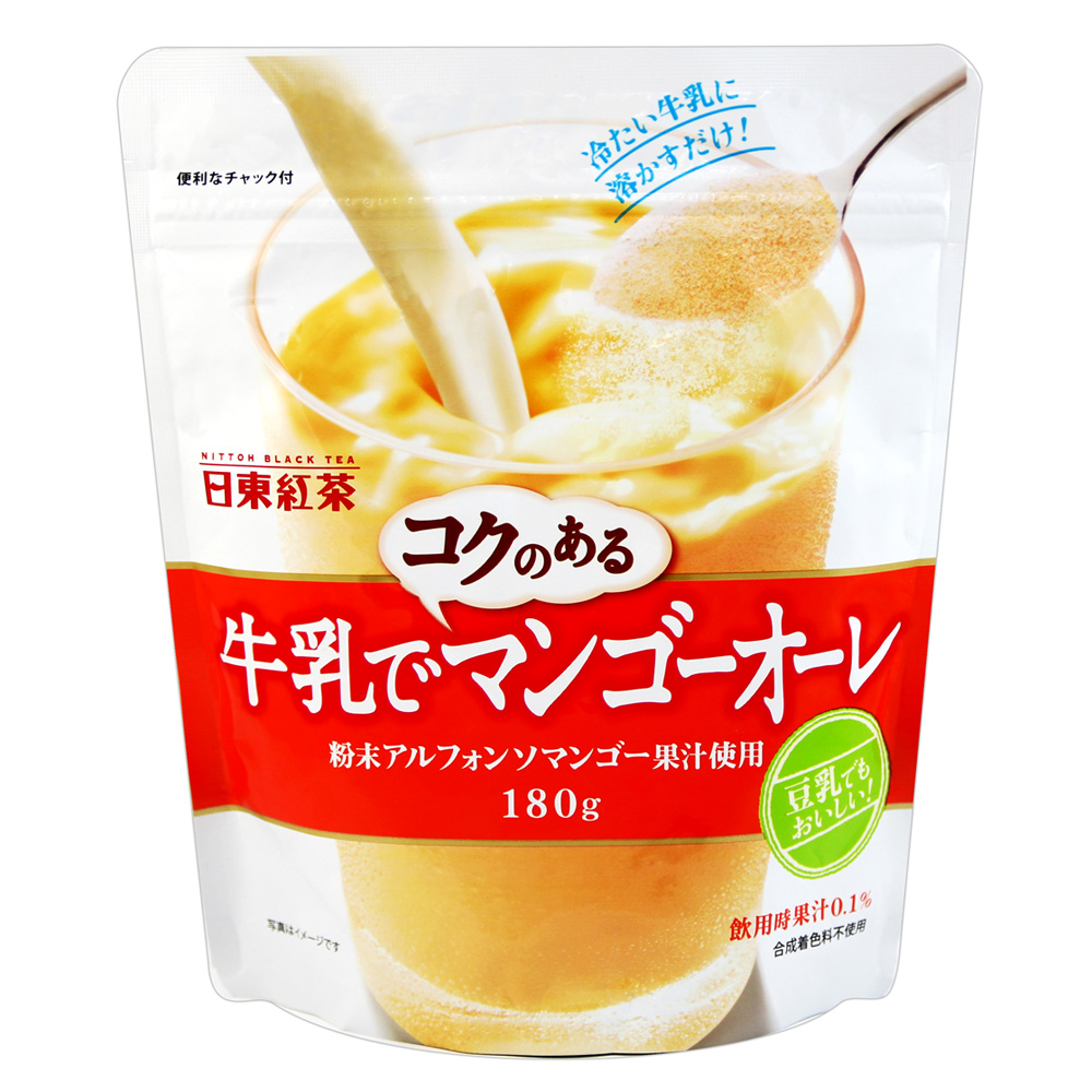 日東紅茶冷泡便利牛奶芒果茶 (180g)