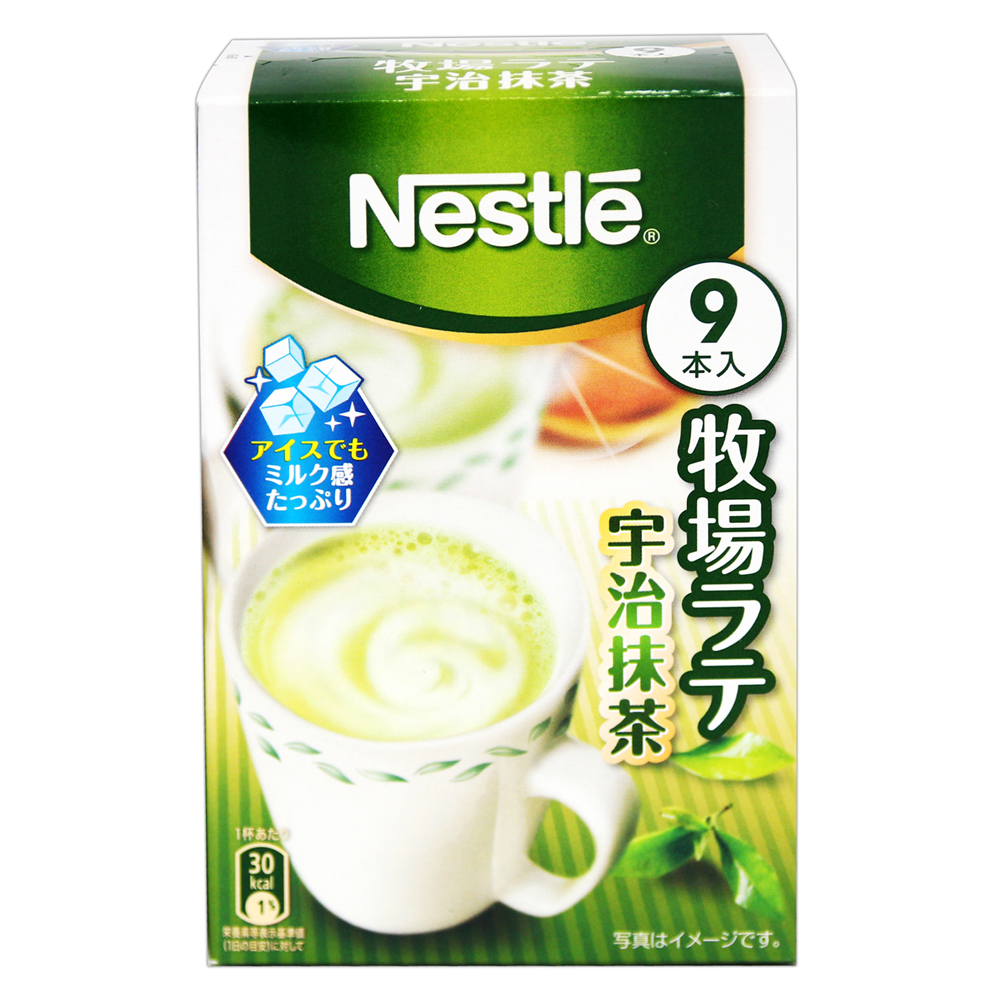 雀巢Nestle牧場咖啡-抹茶拿鐵 (9P)