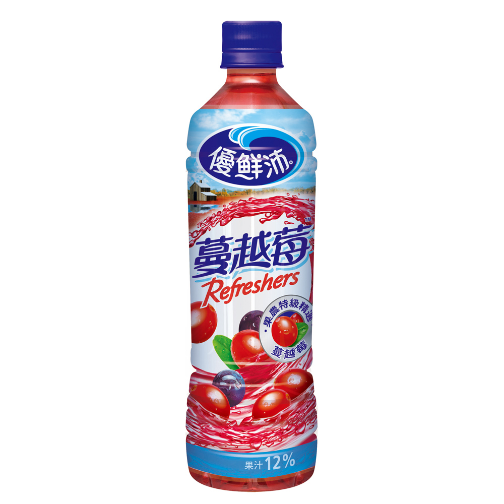 優鮮沛蔓越莓綜合果汁 (500ml x 4入)