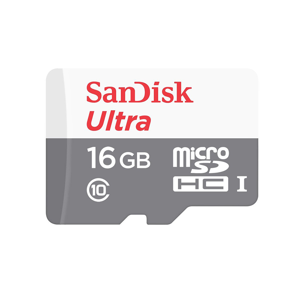 SanDisk Ultra microSD UHS-I 16GB 記憶卡-白 (公司貨)2入組