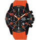ALBA ACTIVE 活力運動計時腕錶(AM3257X1)-黑x橘/45mm product thumbnail 1
