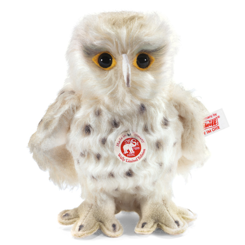 STEIFF德國金耳釦泰迪熊 -Wally Snowy Owl (14cm)