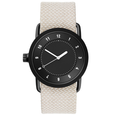 TID Watches No.1 Black 黑x淺灰/36mm