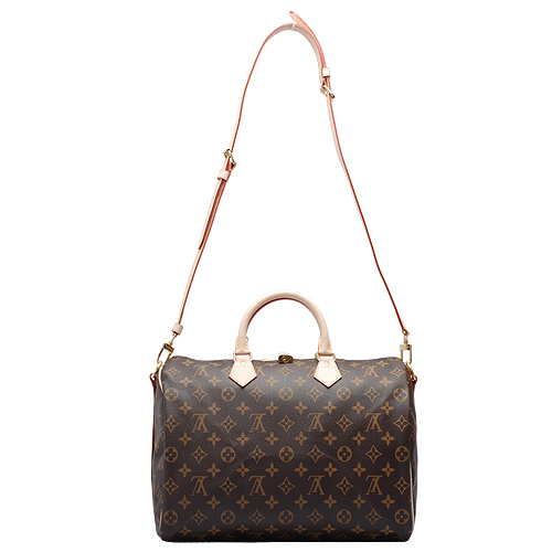 LV M41112 經典Monogram SPEEDY 30 手提/斜背波士頓包