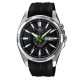 EDIFICE 俐落時尚感LED三針腕錶-黑x綠時刻/43.6mm product thumbnail 1