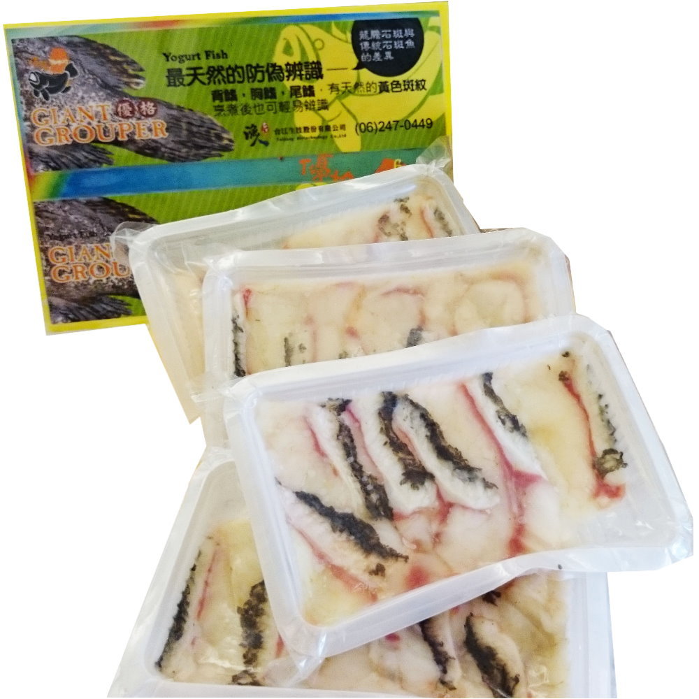 台江漁人港 優格龍膽石斑-清肉150g/盒(共4盒)
