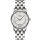 MIDO 美度 Baroncelli 永恆系列真鑽月彎女錶-銀/33mm product thumbnail 1