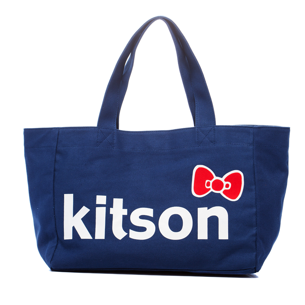 kitson x Ribbon Hello Kitty L Tote (海軍藍)