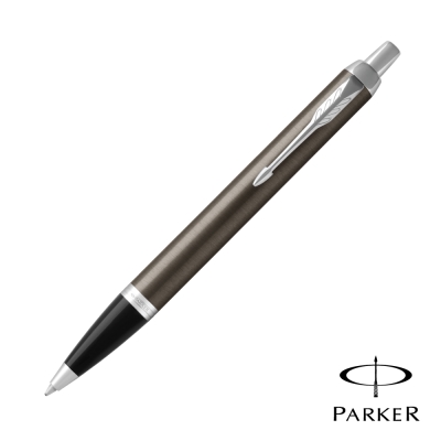 parker 派克 new im 金屬灰白夾 原子筆