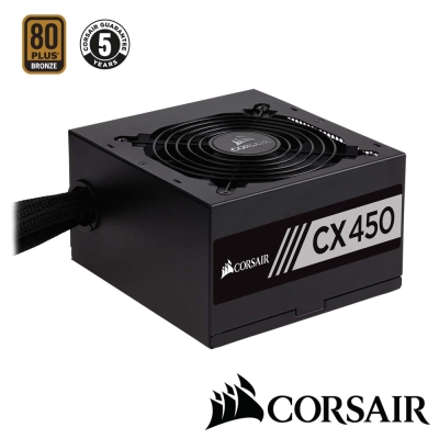 CORSAIR海盜船 CX450 80Plus銅牌 電源供應器