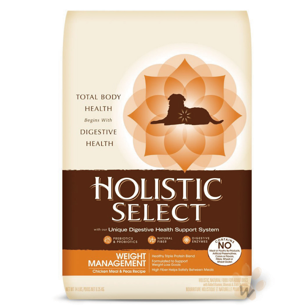HolisticSelect活力滋 成犬-體重管理雞肉&糙米5磅 2入