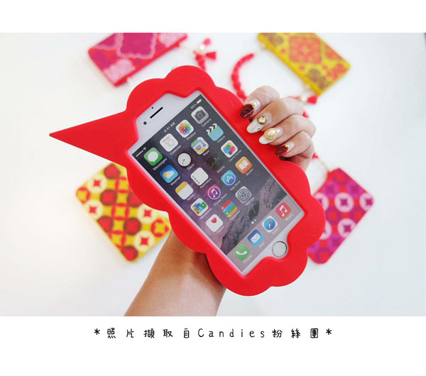 Candies iPhone6/6s (4.7)猴年限定新年雲寶寶-紅色