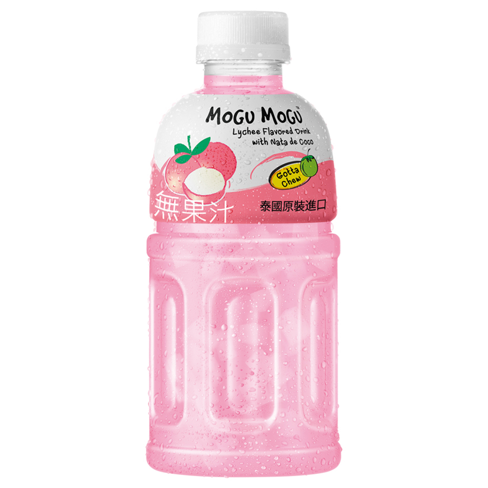 Mogu Mogu摩咕摩咕 椰果飲料-荔枝口味(320ml)