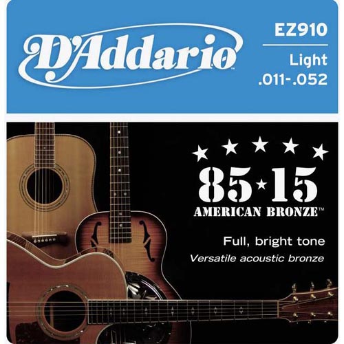 D’Addario EZ910 民謠吉他弦 （11-52）