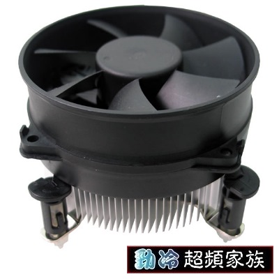 超靜音鋁擠LGA775 CPU散熱器(PT12-9525EA)