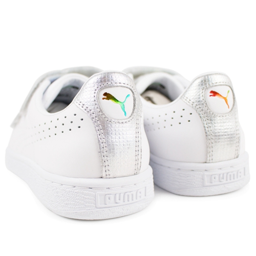 PUMA BASKET STRAP 女休閒鞋 36274103 白