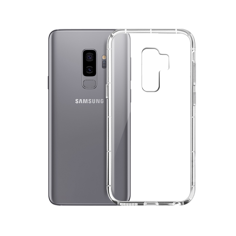 Xmart for Samsung Galaxy S9+ 四角防護抗震氣墊保護殼
