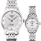 TISSOT 天梭 官方授權 Le Locle 經典系列機械對錶-銀 T0064081103700+T41118334 product thumbnail 1