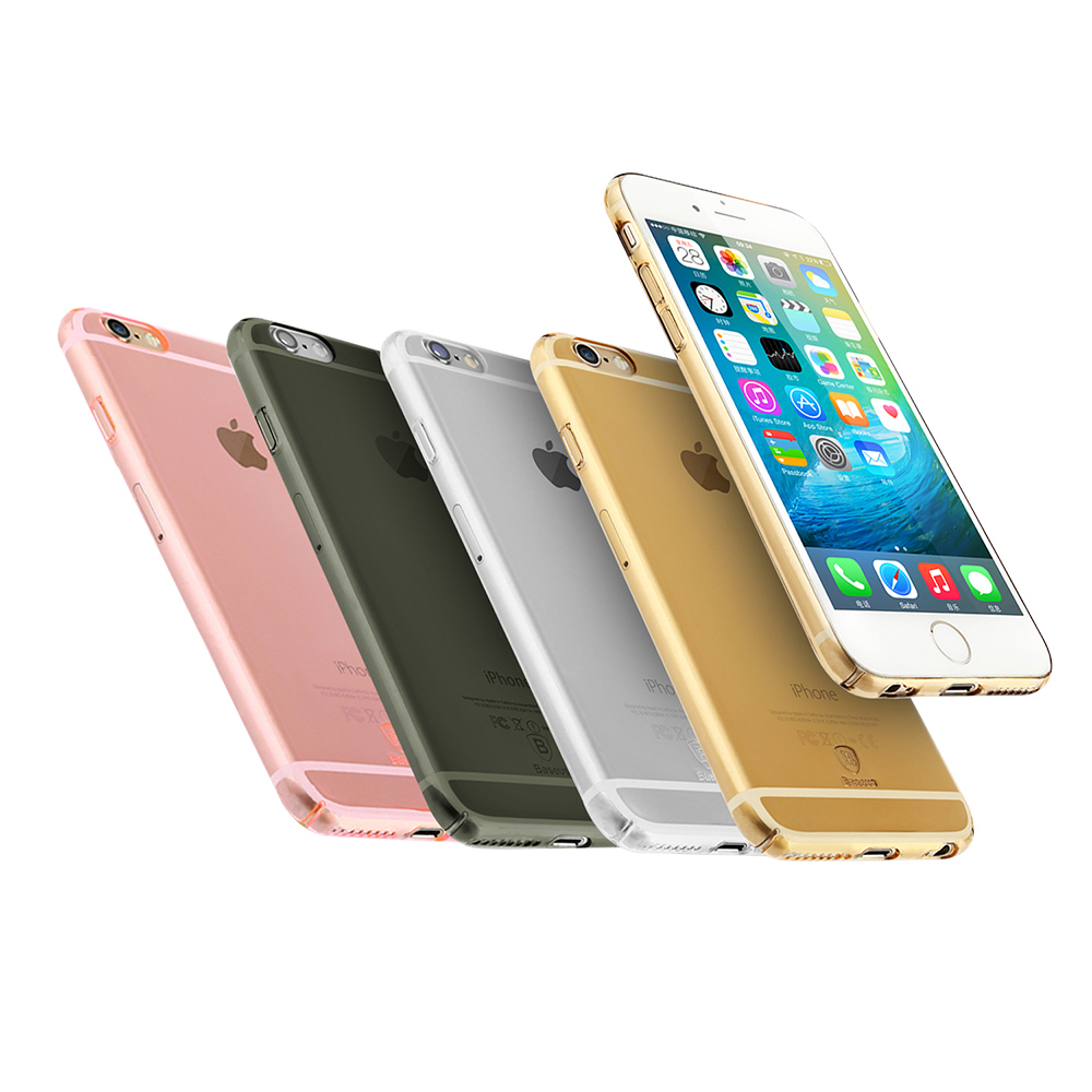 Baseus Iphone 6 Plus 6s Plus 手機殼 透色全包覆 Apple適用手機殼套 Yahoo奇摩購物中心