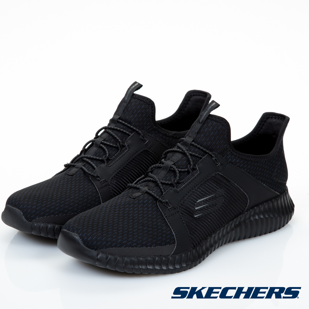 SKECHERS(男) 運動系列 ELITE FLEX - 52640BBK