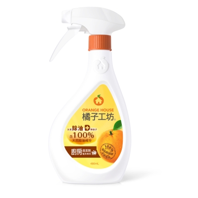 橘子工坊 天然廚房爐具專用清潔劑480ml/瓶