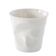 法國 REVOL FRO 白色 陶瓷皺折杯 80cc product thumbnail 2