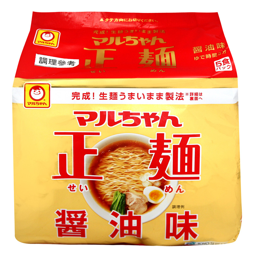 東洋水產 正麵醬油風味包麵 (105g*5包入)