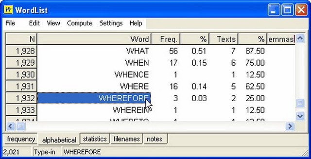 WordSmith Tools (觀測文字表現) - 50用戶授權版 (下載)