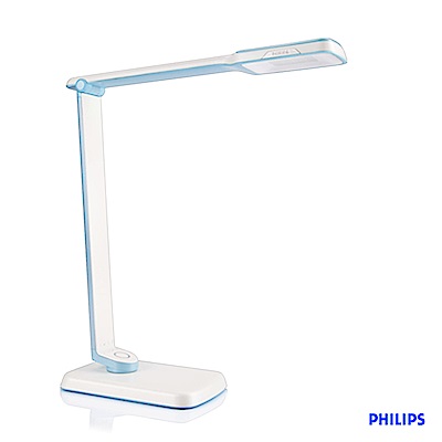 【飛利浦 PHILIPS LIGHTING】晶彥LED檯燈-藍6W 71663