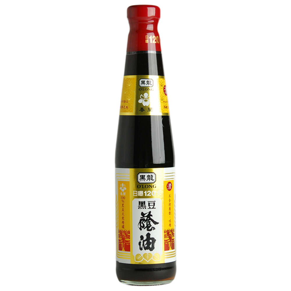 黑龍 春蘭黑豆蔭油-清油(400ml)