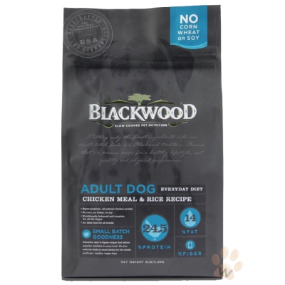 BLACKWOOD柏萊富-特調成犬活力配方(雞肉+米)30磅