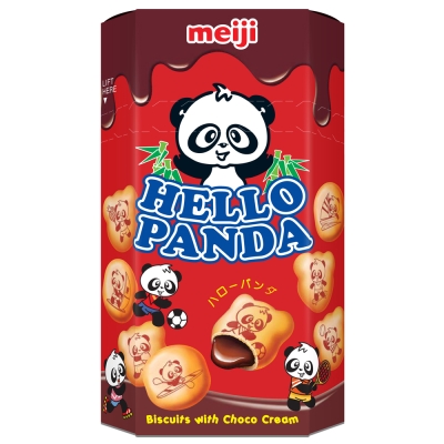 明治 HELLO PANDA貓熊巧克力夾心餅乾(50g)