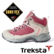 Treksta  女GORE-TEX防水中筒登山鞋 酒紅 KR16LW product thumbnail 1