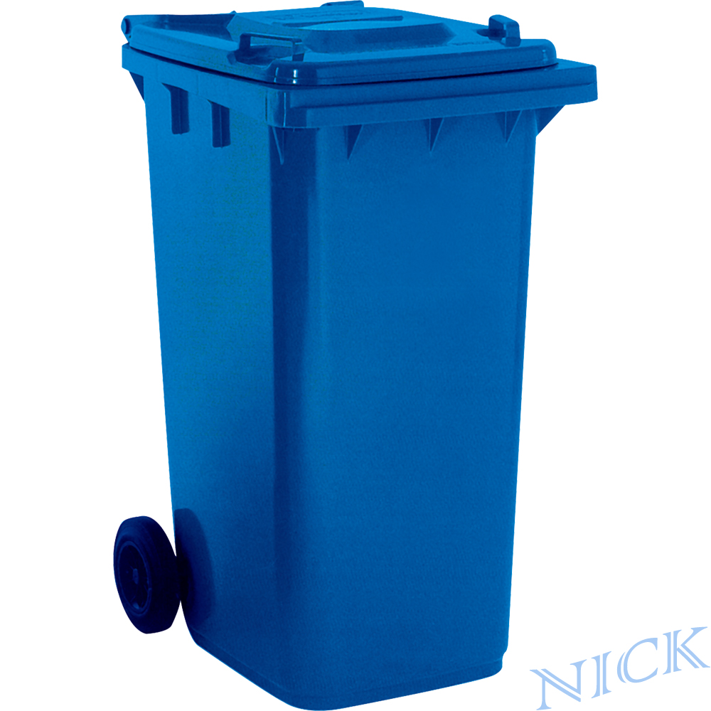 【NICK】中型二輪資源回收拖桶(四色可選)