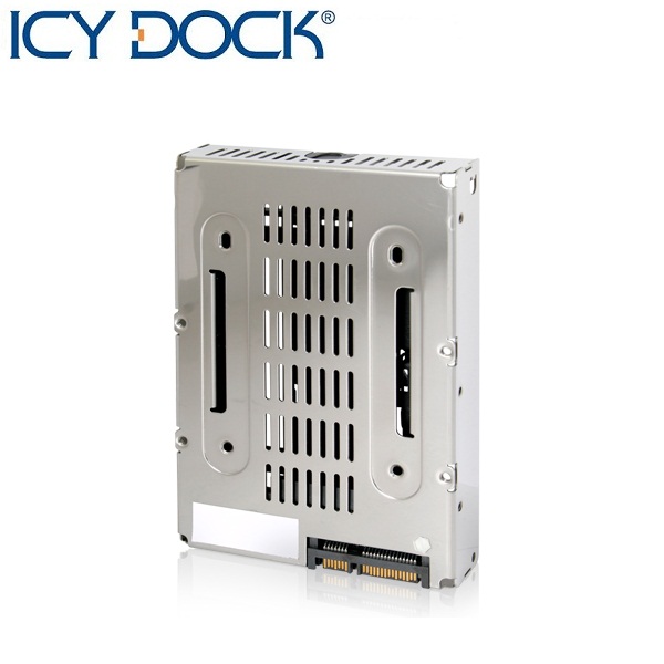 ICY DOCK開放式2.5轉3.5吋SATA/SSD/HDD轉接盒－MB382SP-3B