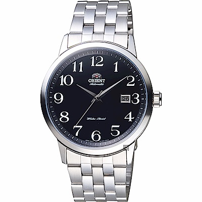 ORIENT東方 飛行者玩家機械錶-黑x銀/41mm