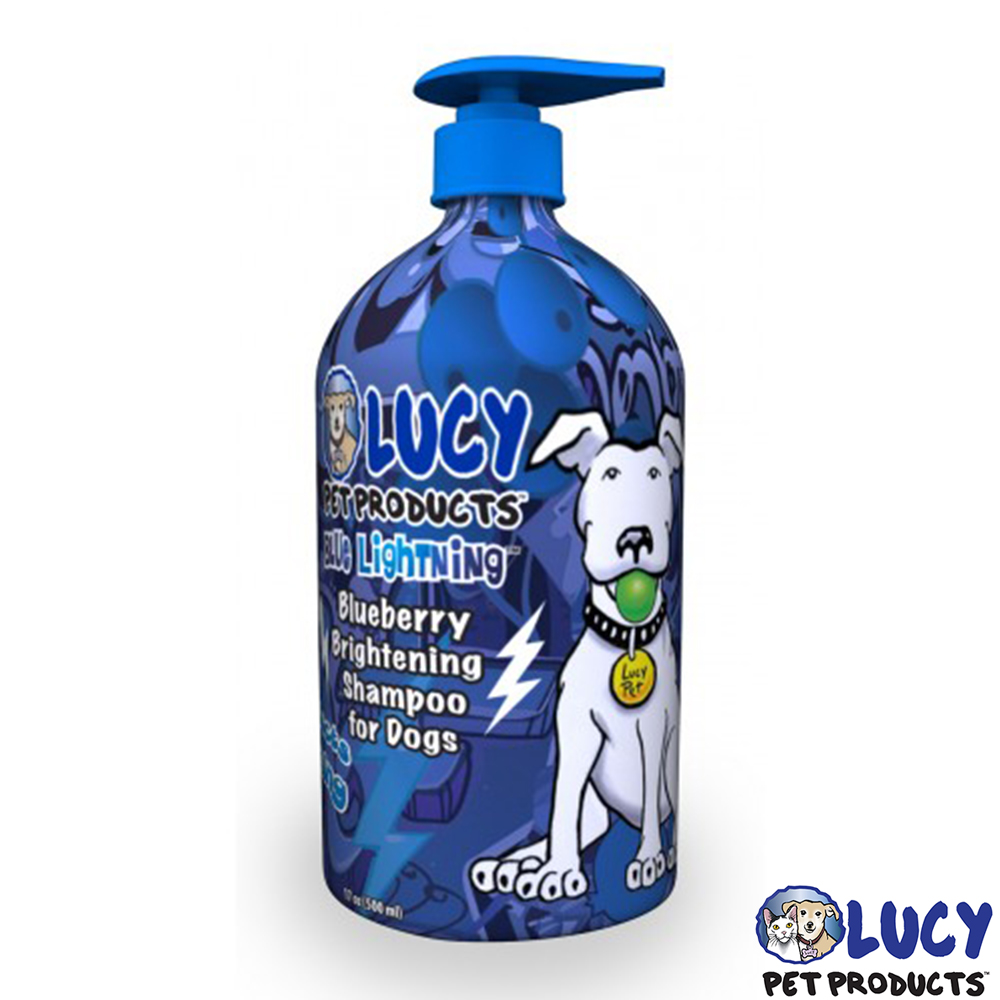 LUCY 美國原裝 寵物天然沐浴精 神祕藍莓 500ml