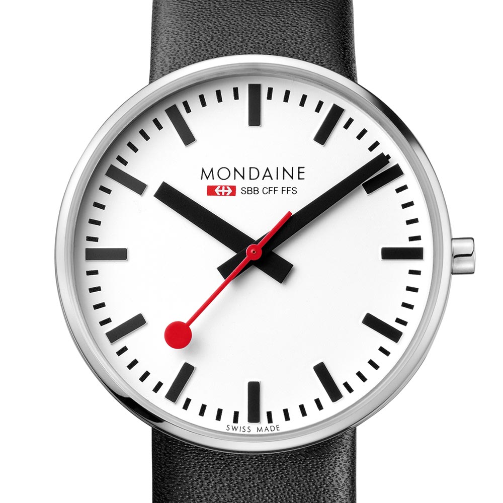 Mondaine 瑞士國鐵 42mm 經典腕錶