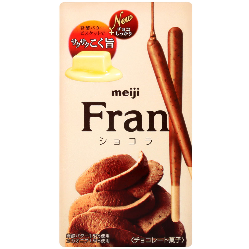 Meiji明治 Fran可可巧克力棒(45g)