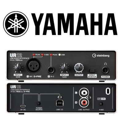 YAMAHA UR12 USB 電腦錄音介面