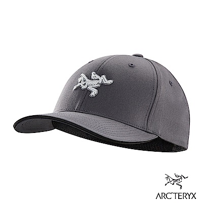Arcteryx 始祖鳥 24系列 Logo棒球帽 蒼鷺灰