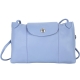 LONGCHAMP Le Pliage Cuir 小羊皮斜背包(淺藍色) product thumbnail 1