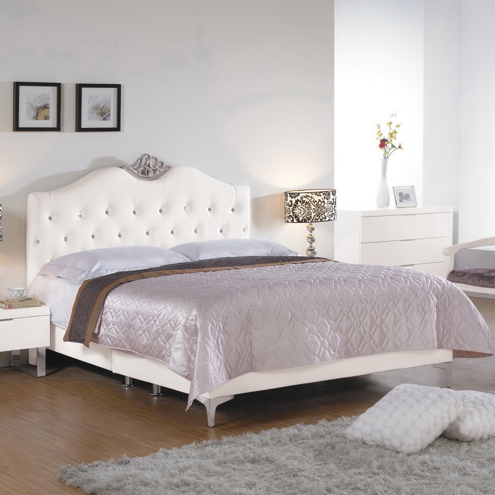 時尚屋 格蘭德5尺雙人床 可選色(只含床頭-床架-不含床墊-床頭櫃) product image 1