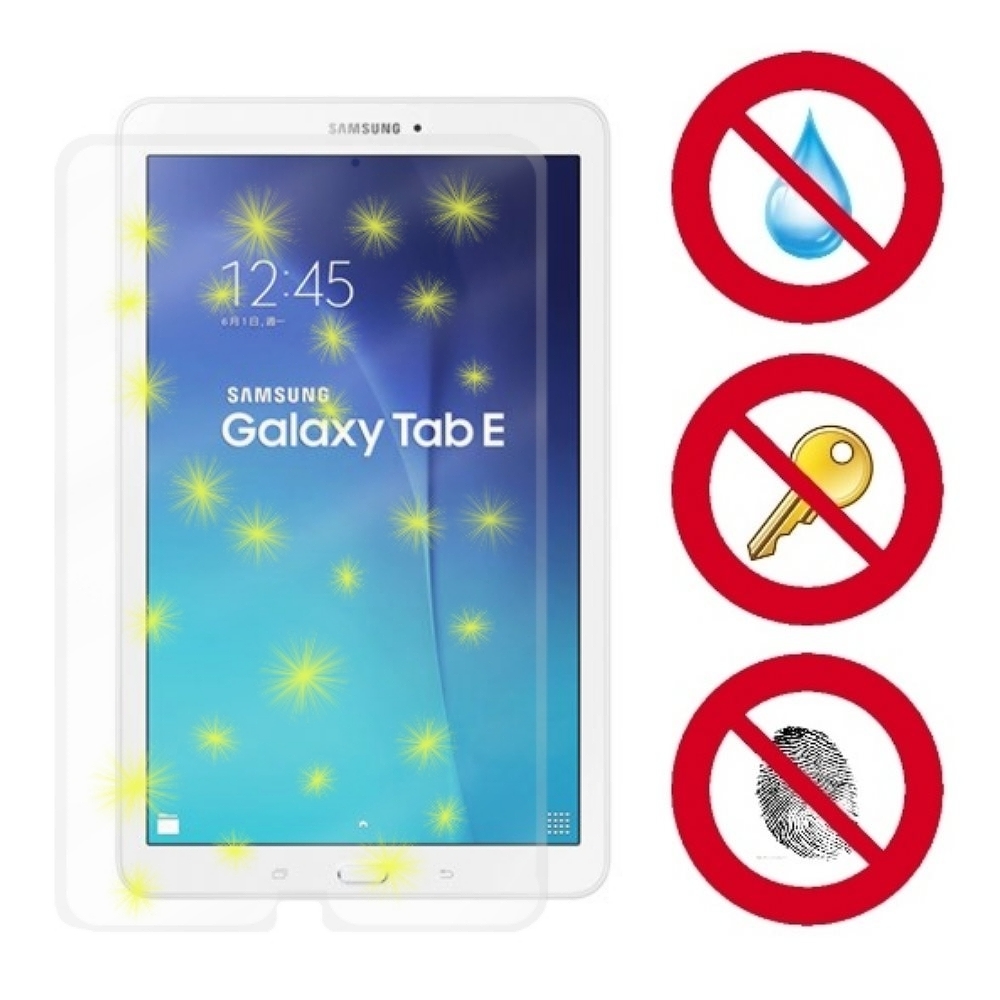 D&A SAMSUNG GALAXY Tab E 電競專用玻璃奈米5H↗螢幕保護貼